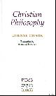  E. Gilson;, Christian Philosophy. An Introduction,