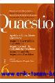  N/A;, QUAESTIO 6 (2006) Agostino e la tradizione agostiniana,