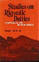  GHOSH, EKENDRANATH, Studies of Rigvedic Deities. Astronomical and Meteorological