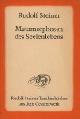  R. Steiner., Metamorphosen des Seelenlebens. 