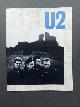  , U2 The Unforgettable Fire World Tour - USA & Europe UK Tour programme