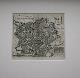  antique map (kaart)., Zutphen. Antique map.