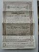  antique stock. aandeel., 4 1/2 % Moskau Kiew Woronesch Eisenbahn Gesellschaft von 1910. Funfhundert Mark.