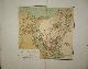  antique map. kaart., Het Petraetisch schiereiland tijdens de uittocht der israeliten uit Egypte.