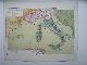  antique map (kaart)., Punische oorlogen (Italie).
