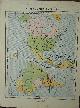  antique map. kaart., Noord en Zuid Amerika. (North and South America).