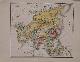 antique map (kaart)., Azie (Asia). Bevolkingskaart.