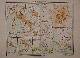  antique map (kaart)., De Romeinen.