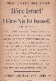  Brunner, Constantin, Höre Israel und Höre Nicht-Israel (die Hexen).