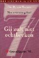  Kooten, Ds. [Drs.] R. van, Gij zult niet echtbreken - Deel 1 + 2 compleet in 2 banden.