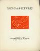  Collins, Jess (Jess), Cornel Lengyel; Jack Curtis; Paul Dreykus; James Harmon; Luke Gibney; Bernard Howell; Robert Quick; Patricia Evans. Evans; Henry Herman (ed.), Poems & Pictures. Number One. Limited Edition on Rag Paper