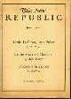  MacNeice, Louis; Stark Young; Bruce Bliven, et al., Leaves from a Journal, & Other Contributions in the New Republic, June 3, 1940