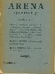  Smithyman, Kendrick; Charles Osborne; Louis Johnson; et al., Arena. Quarterly of New Zealand Writing. Number 20