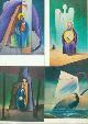  Metafisica Galleries (Campbell, CA); Oronzo Abbatecola; Dora Hagemeyer; Paula Smith, Cards from Oronzo Abbatecola's 'Madonne Aureate' Series