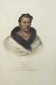  McKenney, Thomas L. (1785-1859) and James Hall (1793-1868) (Authors) and Charles Bird King, (1785-1862 (Artist), Ong-Pa-Ton-Ga, Chief of the Omahas from History of the Indian Tribes of North America. (First Edition)