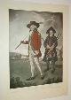  Green, Valentine, ARA (1739 - 1813), British after Lemuel Francis Abbott, ca. 17601802, British; William Innes (1760-1803), subject, To the Society of Golfers at Blackheath. This Plate Is with Just Respect. Dedicated by Their Most Humble Servant. Samuel Francis Abbott. Color Gravure