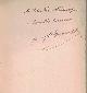  Hérold, André-Ferdinand; A.-Ferdinand Herold(1865-1940), Au Hasard Des Chemins : Poèmes. (Signed Presentation Copy. Envoi Autographe Signé de L'Auteur à Thadée Natanson. )