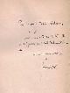  Mondor, Henri, Vie de Mallarmé. Tome *. (Signed Presentation Copy. Envoi Autographe Signé de L'Auteur à Thadée Natanson. )