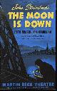  Bay, Howard (1919-1986) production designer; John Steinbeck (1902 -1968), author; Oscar Serlin (1901-1971), producer, Original Gouache Poster Design for the Broadway Production of John Steinbeck's "the Moon Is Down. " [Showing Sabotage of the Nazi Train Line. ]