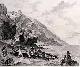  Delacroix (Artist); Henri Toussaint (Engraver), The Coast of Morocco. (First Edition of the Etching. )