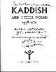  Ginsberg Allen, Kaddish and Other Poems. 1958-1960. (Signed Association Copy)