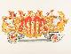  Ringling Bros. and Barnum & Bailey, Ringling Bros. And Barnum & Bailey Circus Wagon Silkscreen with Classical Figures