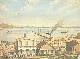  Antoinette and Warren Howell; Fanny Berry (illustr), Seasons Greetings. Antoinette and Warren Howell. 1850s Painting of San Francisco Attributed to Fanny Berry, Niece of Fulton G. Berry