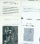  Peter Selz; Mark Tobey (1890 - 1976), Dossier Related to Artist Mark Tobey from Peter Selz Files, Including: Retrospective Exhibition of Paintings, 1951 (Exhibit Catalog). Tls Terrence E. Dempsey to Peter Selz, March 13, 1983 & March 14, 1983, with Dempsey Essay, the Parallel Visions of Mark Tobey and Henri Bergson. Photocopies of Article on Tobey, and Exhibition Catalog