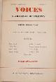  Vinal, Harold (ed.); Robinson Jeffers, August Derleth, Kenneth Rexroth, et al., Voices: A Journal of Poetry, January - April 1954, Number 153. California Issue Featuring "the Deer Lay Down Their Bones" Robinson Jeffers. Original First Edition