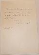  Meredith, William Morris, Jr.; Louis Untermeyer; Edna St. Vincent Milloy, Class Poem. With Signed Dedication to Louis Untermeyer by Meredith on Verso of Poem, Dated 1940