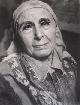  Felver, Chris, Original Silver Print, Portrait of Louise Nevelson, Signed by Photographer Chris Felver