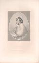  Jones, F.E. (Engraver); After Dante Gabriel Rossetti, Christina Rossetti. [English Poet]. Engraved for the Ladies Repository from a Drawing by M. Rossetti