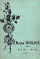  Hector Berlioz, Theophile Gautier, Les Nuits D'Ete [19th Century Sheet Music]
