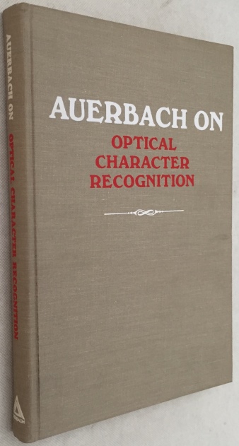 AUERBACH - - Auerbach on Optical Character Recognition