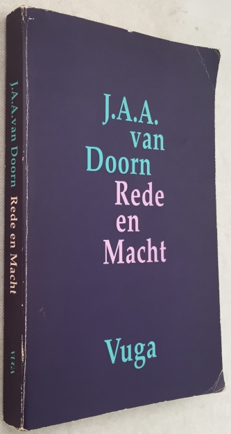 DOORN, J.A.A. VAN, - Rede en macht. Een inleiding tot beleidswetenschappelijk inzicht