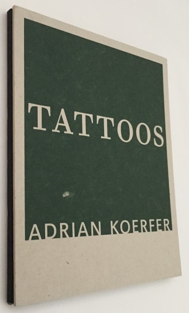 KOERFER, ADRIAN, - Tattoos