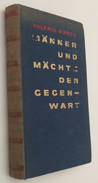 MARCU, VALERIU, - Mnner und Mchte der Gegenwart