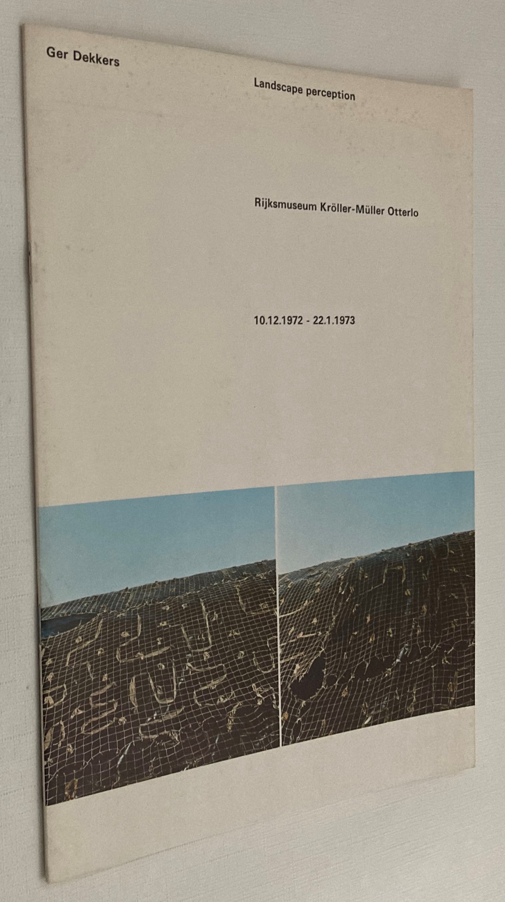 OXENAAR, R., INTR., - Ger Dekkers. Landscape perception