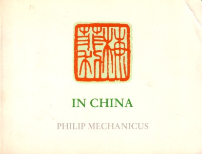 MECHANICUS, PHILIP, - In China.