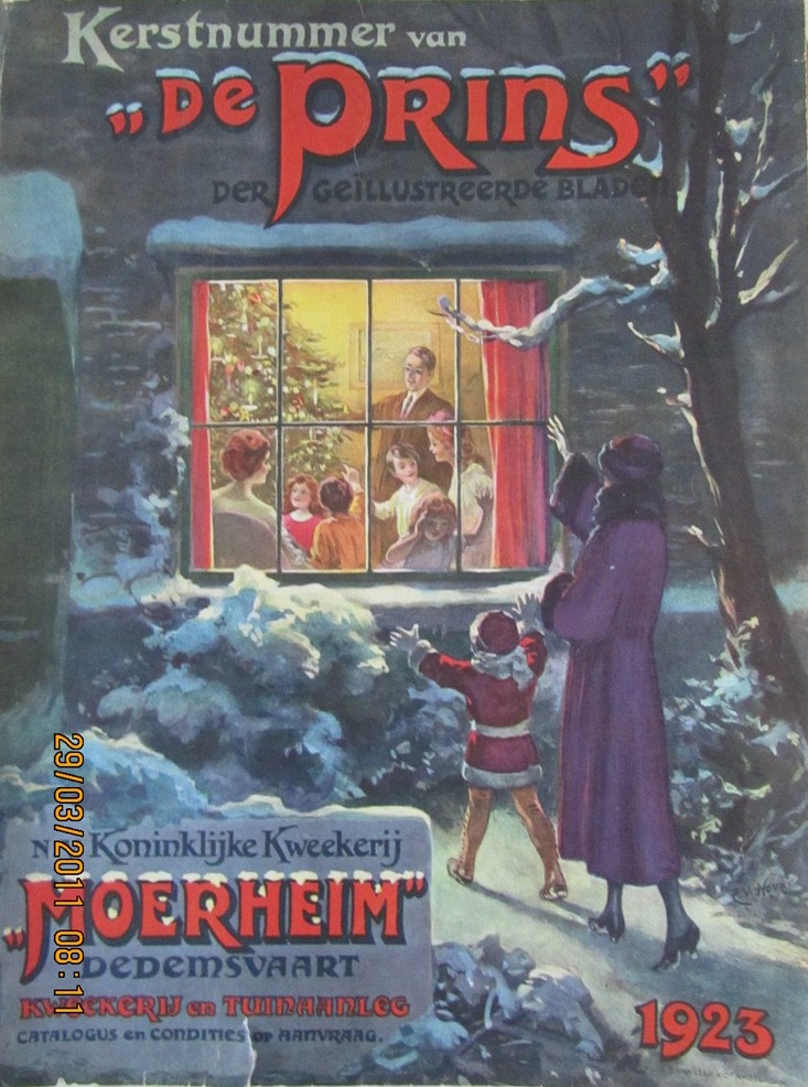 REDACTIE - PIET VAN DER HEM, H. V.D. BOOGAARD (RECLAME'S), - Kerstnummer van ,,De Prins