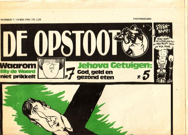 ALMELO, LEX VAN, JOS COLLIGNON, HANS VAN LAARHOVEN, E.A., RED., - De Opstoot. Nummer 7, 19 mei 1982. [Los nummer].