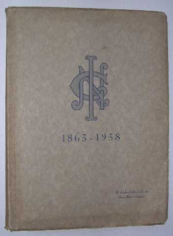 Gedenkboek - Gedenkboek 1863-1938 Nederlandsch-Indische Gas-maatschappij.