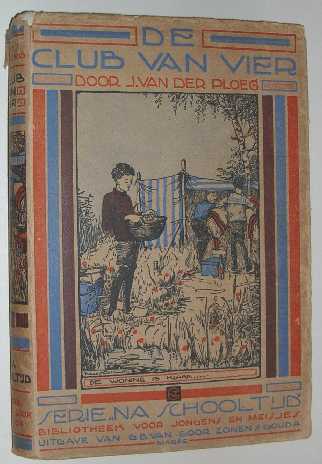 Ploeg, J. van der - De club van vier.