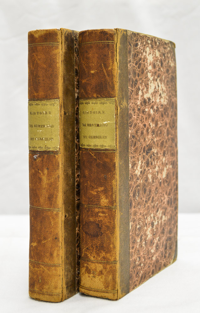BERVILLE, G. DE - Histoire de Bertrand Duguesclin, comte de Longueville, conntable de France. Nouvelle dition. 2 volumes.
