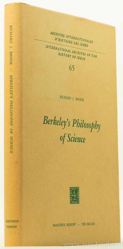 BERKELEY, G., BROOK, R.J. - Berkeley's philosophy of science.