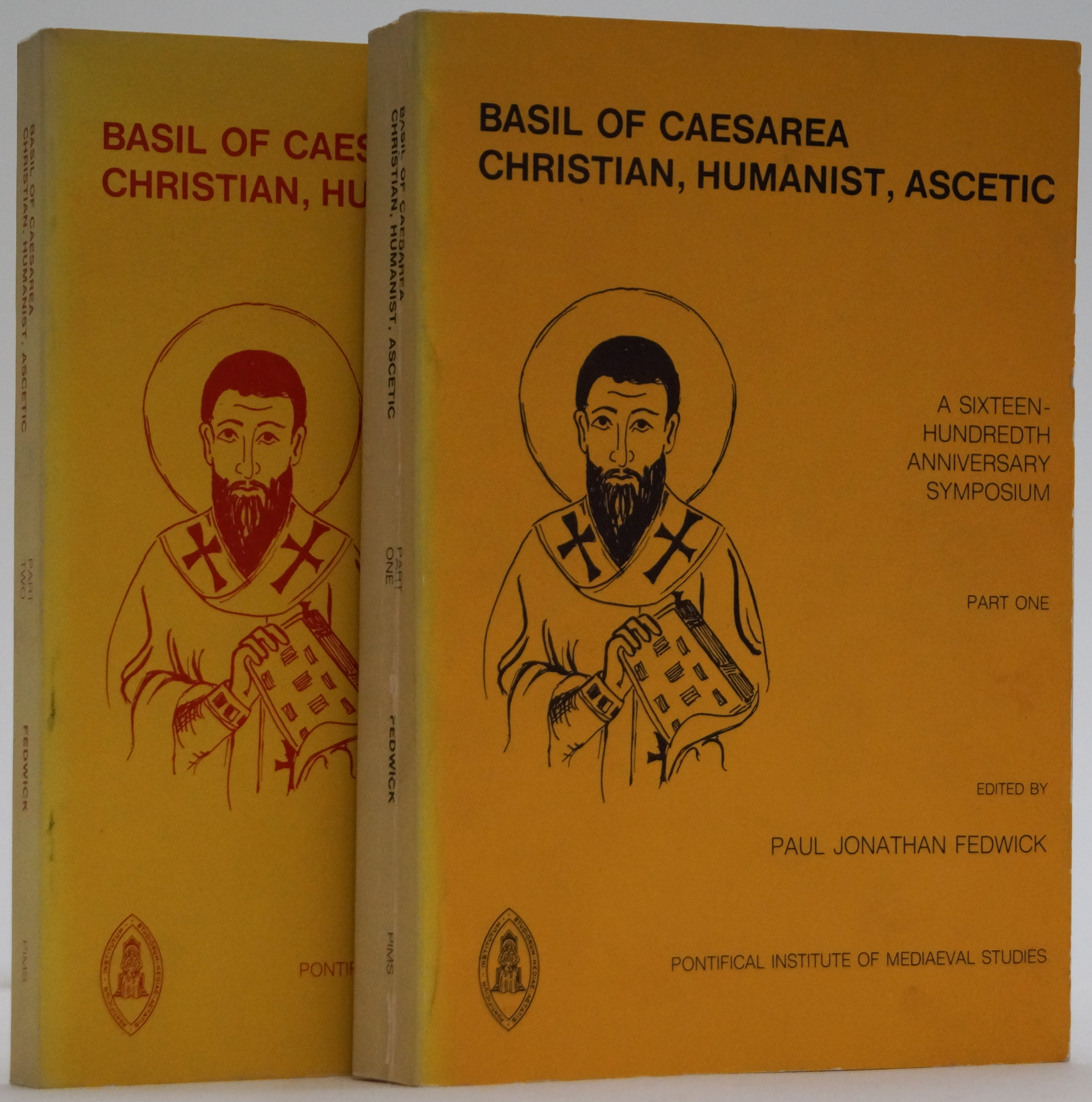 BASILIUS DE GROTE (BASILIUS VAN CAESAREA), FEDWICK, P.J. , (ed.) - Basil of Caesarea: Christian, humanist, ascetic. A sixteenth-hundredth anniversary symposium. Complete in 2 volumes.