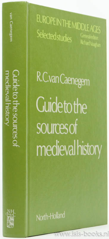 CAENEGEM, R.C. VAN - Guide to the sources of medival history. With the collaboration of F.L.Ganshof.