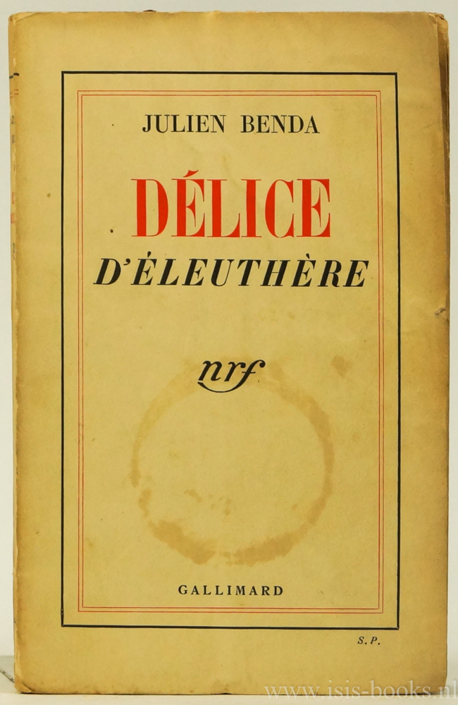 BENDA, J. - Dlice d'leuthre.