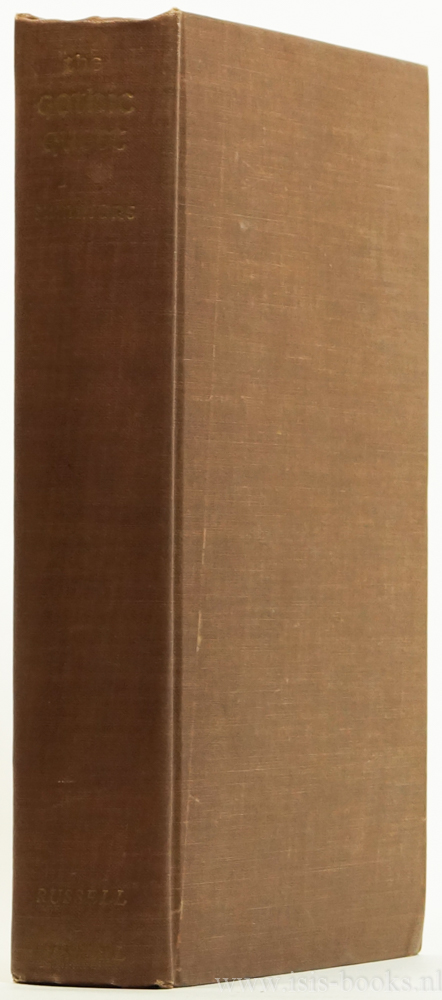 SUMMERS, M. - The gothic quest. A history of the gothic novel.