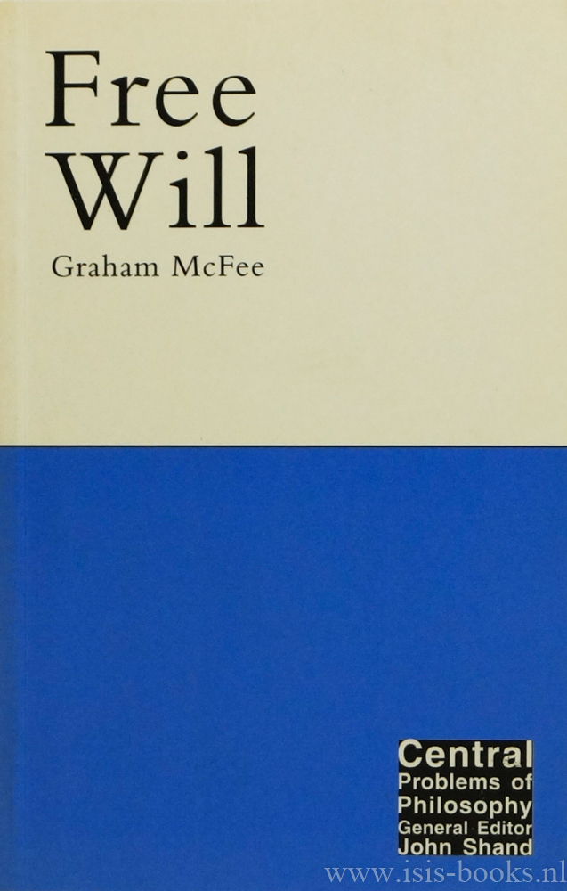 MCFEE, G. - Free will.
